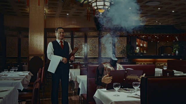 Video Reference: Room, Restaurant, Screenshot