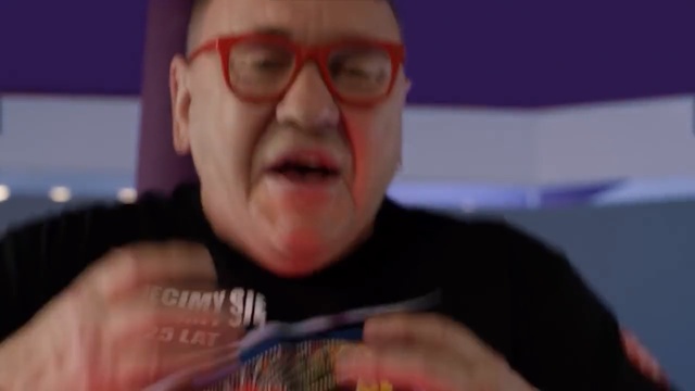 Video Reference: Eyewear, Face, Glasses, Facial expression, Nose, Cheek, Head, Chin, Forehead, Vision care, Person