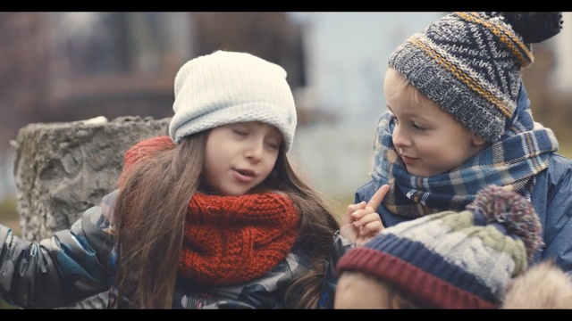 Video Reference: Knit cap, Child, People, Toddler, Beanie, Wool, Knitting, Headgear, Woolen, Smile, Person, Female