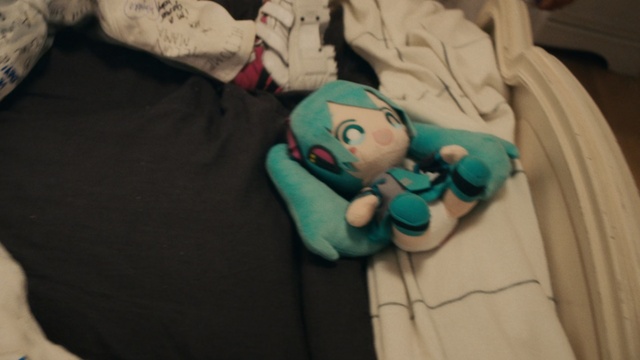 Video Reference: Toy, Room, Plush, T-shirt, Stuffed toy, Animation, Fictional character, Child, Indoor, Person, Small, Little, Bed, Boy, Clothes, Young, Stuffed, Baby, Girl, Sitting, Holding, Table, Bear, Woman, Man, White, Standing, People, Blue, Cartoon, Toddler