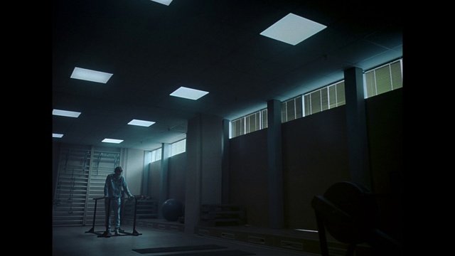 Video Reference: Black, Light, Darkness, Lighting, Ceiling, Architecture, Daylighting, Night, Room, Building