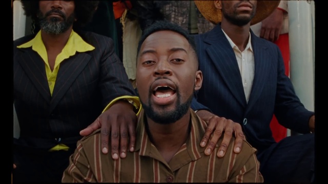 Video Reference: People, Facial expression, Forehead, Human, Movie, Adaptation, Event, Facial hair, Laugh, Smile