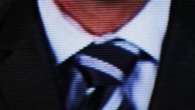 Video Reference: Blue, Purple, Cobalt blue, Font, Outerwear, Electric blue, Pattern, Tie, Fashion accessory, T-shirt