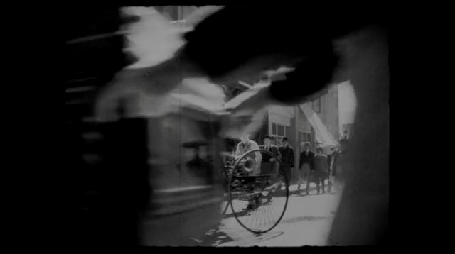 Video Reference: white, black, photograph, black and white, monochrome photography, darkness, text, mode of transport, photography, light
