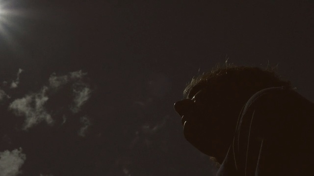 Video Reference: sky, atmosphere, night, darkness, cloud, backlighting, meteorological phenomenon, midnight, moon, space