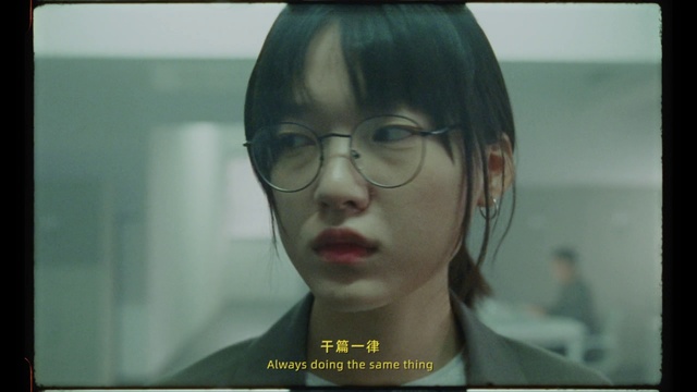 Video Reference: Eyewear, Face, Hair, Photograph, Glasses, Nose, Facial expression, Forehead, Chin, Head