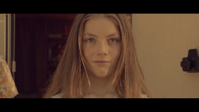 Video Reference: Face, Hair, Eyebrow, Nose, Lip, Facial expression, Forehead, Blond, Cheek, Hairstyle, Person