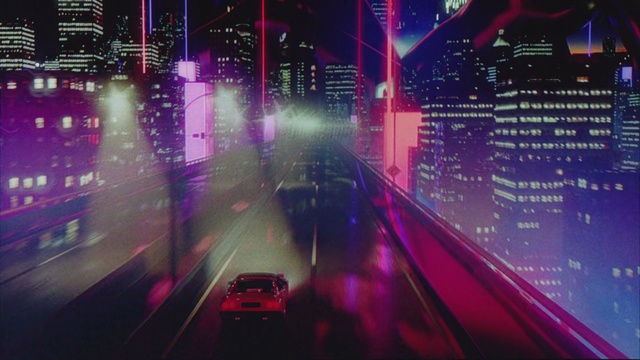 Video Reference: Purple, Light, Magenta, Violet, Pink, City, Night, Metropolis, Sky, Line