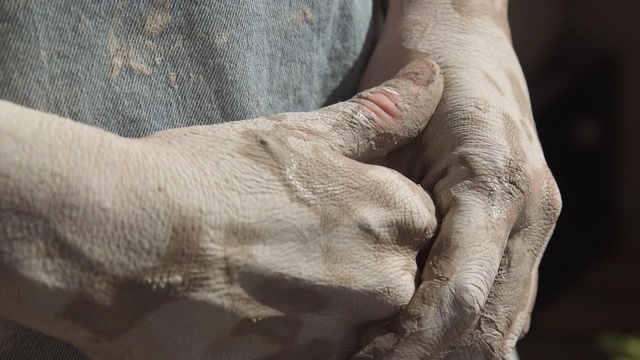 Video Reference: fauna, hand, arm, finger, snout, wrinkle, horn, neck