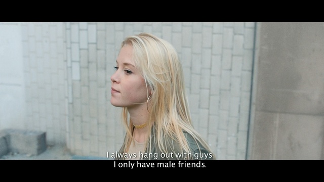 Video Reference: hair, blond, photograph, human hair color, beauty, nose, hairstyle, girl, lady, eyebrow, Person