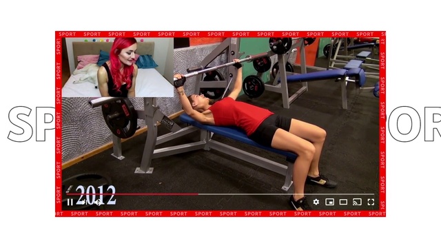 Video Reference: Leg, Thigh, Gym, Exercise equipment, Human leg, Physical fitness, Shoulder, Bench, Arm, Muscle