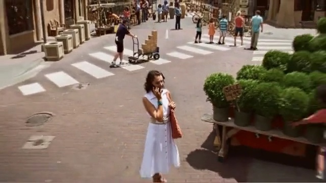 Video Reference: girl, recreation, street, pedestrian, event, Person