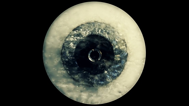 Video Reference: eye, close up, atmosphere, macro photography, moon, sky, sphere, computer wallpaper, planet, astronomical object, Person