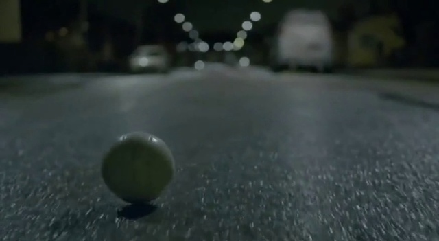Video Reference: Lighting, Ball, Asphalt, Atmosphere, Road surface, Sphere, Street light, Darkness, Photography, Night