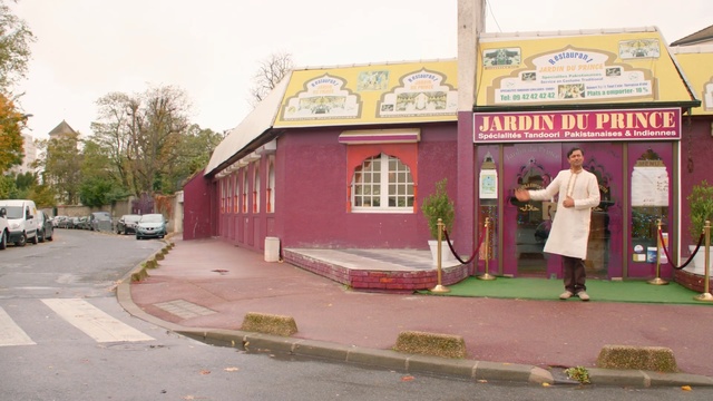 Video Reference: Pink, Building, House, Facade, Person