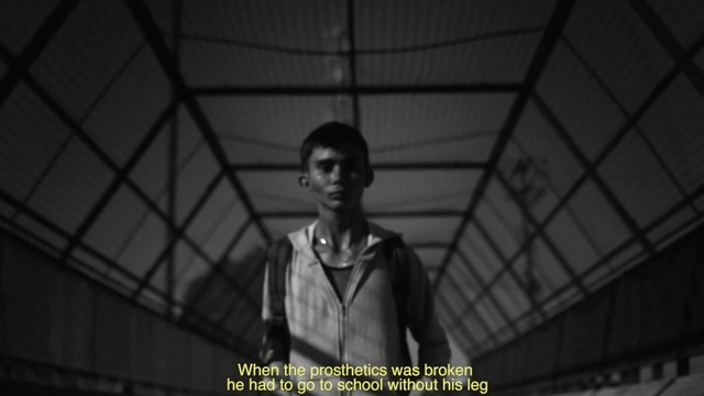 Video Reference: white, black, photograph, black and white, darkness, day, monochrome photography, photography, light, snapshot, Person