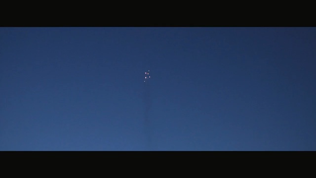 Video Reference: sky, blue, atmosphere, daytime, darkness, line, screenshot, space, computer wallpaper, night