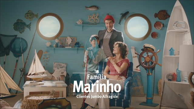 Video Reference: blue, room, interior design, furniture, product, Person