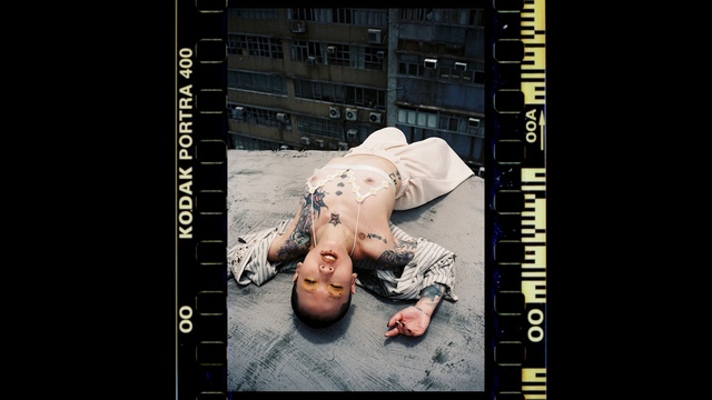 Video Reference: Font, Photography, Flesh, Photo caption, Art, Person