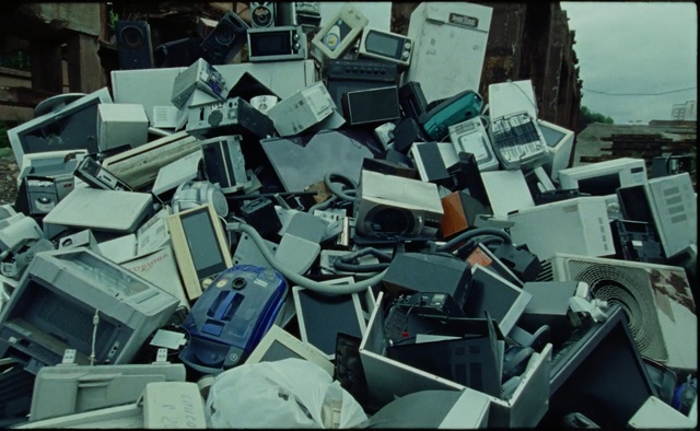Video Reference: waste, technology, scrap, Person