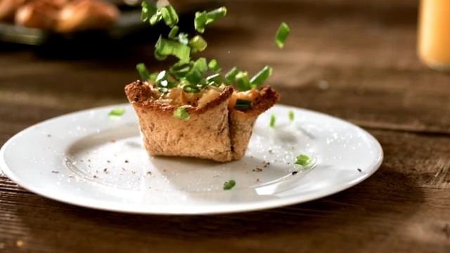 Video Reference: Dish, Food, Cuisine, Ingredient, Recipe, Produce, Baked goods, Dessert, Garnish, Mousse