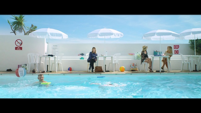 Video Reference: Swimming pool, Water, Leisure centre, Leisure, Recreation, Fun, Swimming, Summer, Sky, Vacation