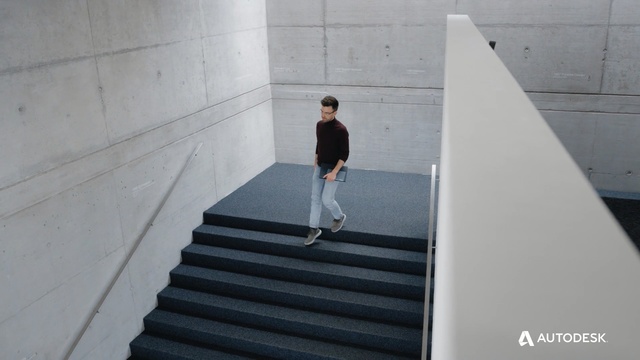 Video Reference: Stairs, Line, Architecture, Fashion, Shadow, Handrail, Daylighting, Person