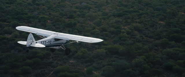 Video Reference: Aircraft, Vehicle, Airplane, Aviation, Flight, Light aircraft, Piper pa-18, Air travel, Takeoff, Flap