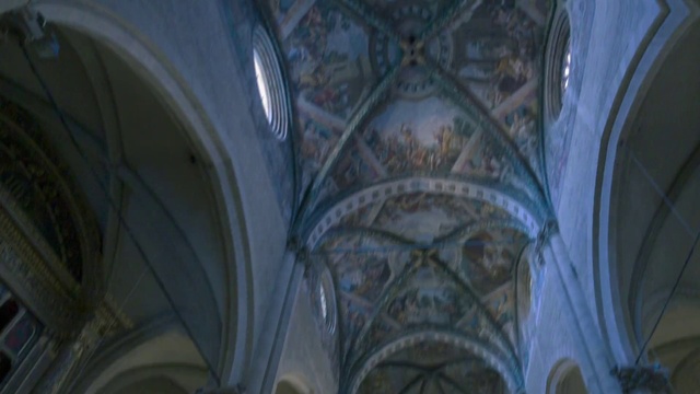 Video Reference: Holy places, Vault, Architecture, Ceiling, Place of worship, Byzantine architecture, Building, Cathedral, Gothic architecture, Arch