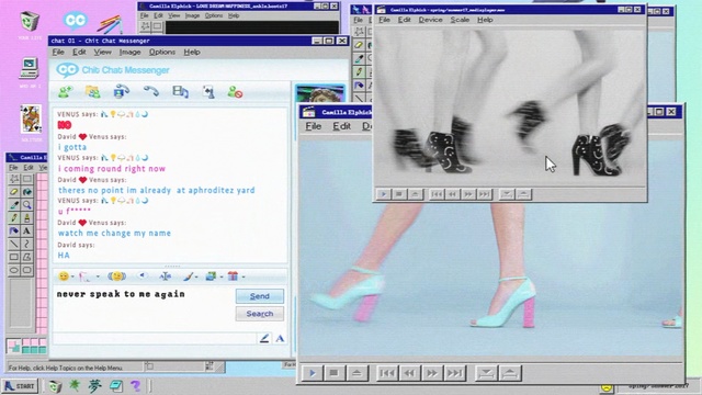 Video Reference: text, joint, software, screenshot, line, technology, font, product, graphics software, media, Person