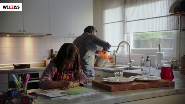 Video Reference: Room, Kitchen, Cooking, Interior design, Food, Meal, Countertop, Cuisine