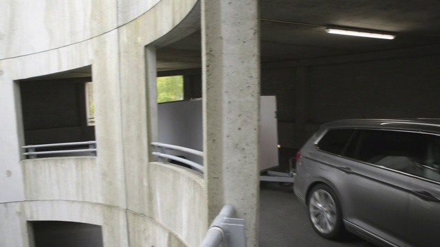 Video Reference: Car, Vehicle, Minivan, Architecture, Vehicle door, Automotive exterior, Photography, Parking, Wheel, Family car