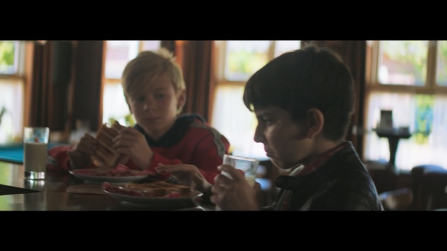 Video Reference: Snapshot, Child, Human, Fun, Conversation, Smile, Adaptation, Photography, Meal, Restaurant
