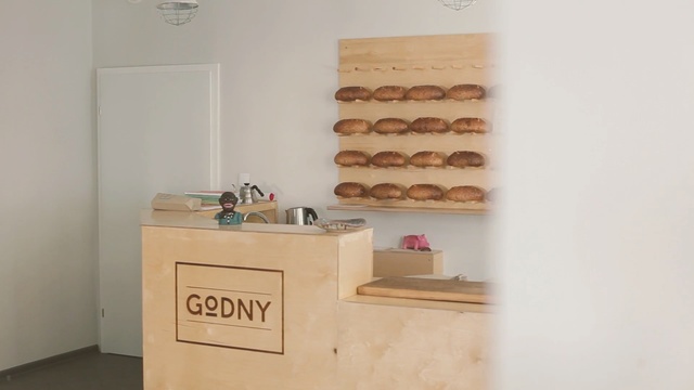 Video Reference: Shelf, Wall, Room, Furniture, Wood, Beige, Interior design