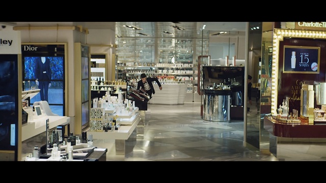 Video Reference: retail, display window, glass, interior design, factory