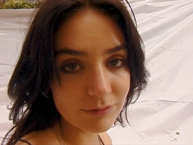 Video Reference: Face, Hair, Eyebrow, Forehead, Hairstyle, Chin, Nose, Black hair, Head, Beauty, Person