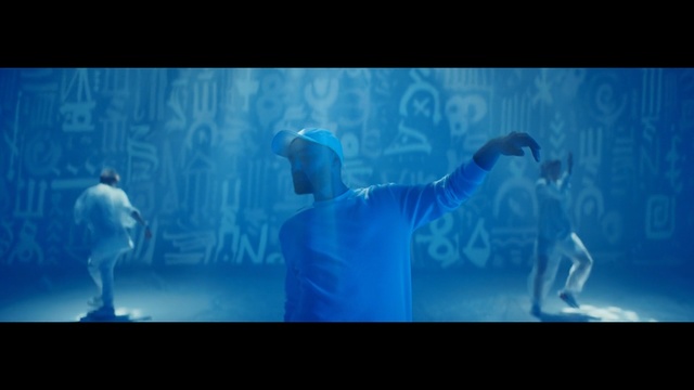 Video Reference: blue, rapper, vertebrate, snapshot, screenshot, water, darkness, marine biology, performance art