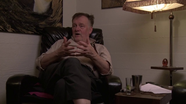 Video Reference: Sitting, Facial hair, Finger, Leg, Room, Arm, Human, Mouth, Fun, Shoulder, Person