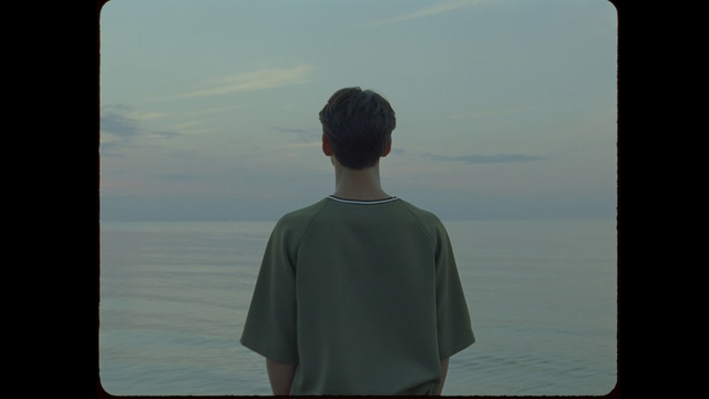 Video Reference: Sky, Standing, Human, Sea, Tree, Photography, Technology, Calm, Horizon, Neck