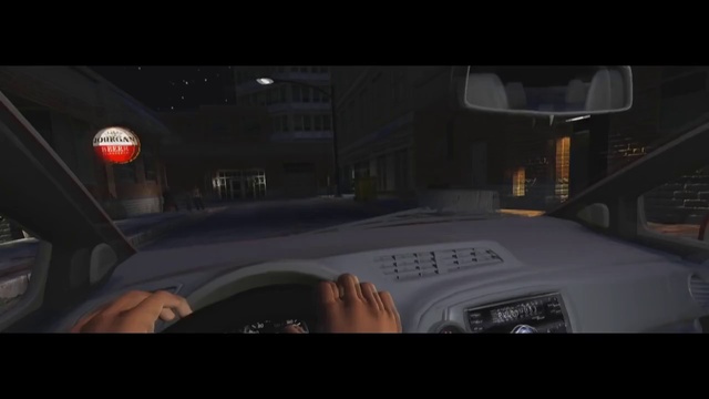 Video Reference: Mode of transport, Automotive design, Windshield, Pc game, Darkness, Screenshot, Driving, Automotive window part, Digital compositing, Auto part