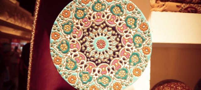 Video Reference: Pattern, Circle, Textile, Design, Visual arts, Symmetry, Art