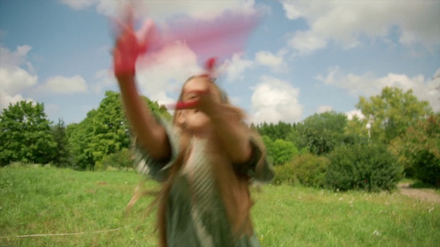 Video Reference: People in nature, Nature, Meadow, Natural environment, Fun, Grass, Summer, Sunlight, Photography, Happy