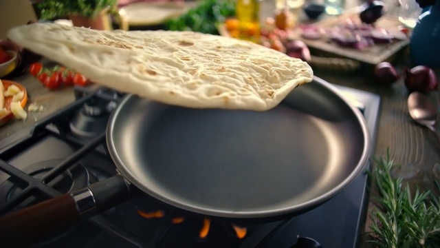 Video Reference: Food, Dish, Cuisine, Naan, Ingredient, Chapati, Flatbread, Piadina, Bread, Roti