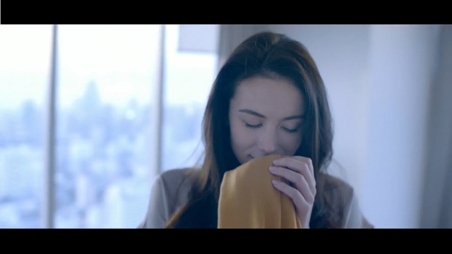 Video Reference: blue, face, person, nose, beauty, human hair color, girl, head, lady, eye