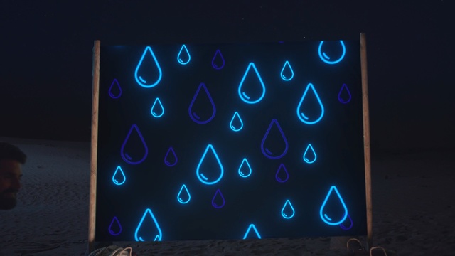 Video Reference: Light, Neon, Technology, Neon sign, Electric blue, Visual effect lighting