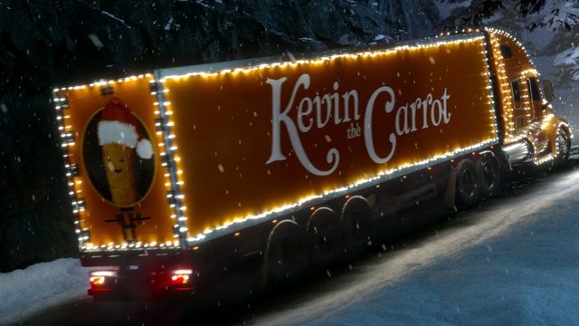 Video Reference: mode of transport, vehicle, light, motor vehicle, night, car, snow, christmas lights, winter, automotive exterior, Person