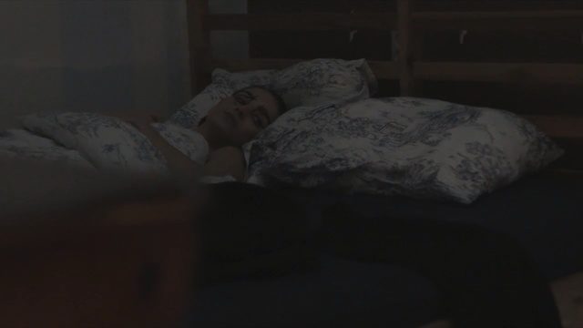 Video Reference: Bed, Furniture, Room, Bed sheet, Sky, Bedding, Textile, Bedroom, Sleep, Comfort