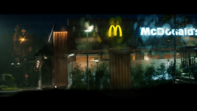 Video Reference: fountain, structure, night, Person