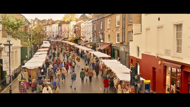 Video Reference: town, neighbourhood, urban area, city, street, tourism, residential area, marketplace, pedestrian, downtown, Person