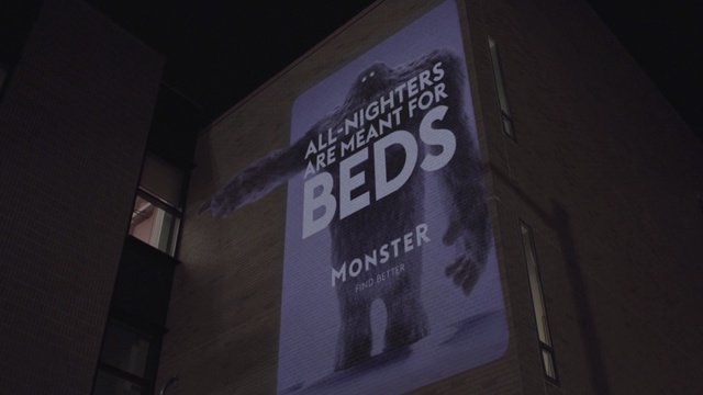 Video Reference: advertising, night, darkness, font, brand, signage, banner